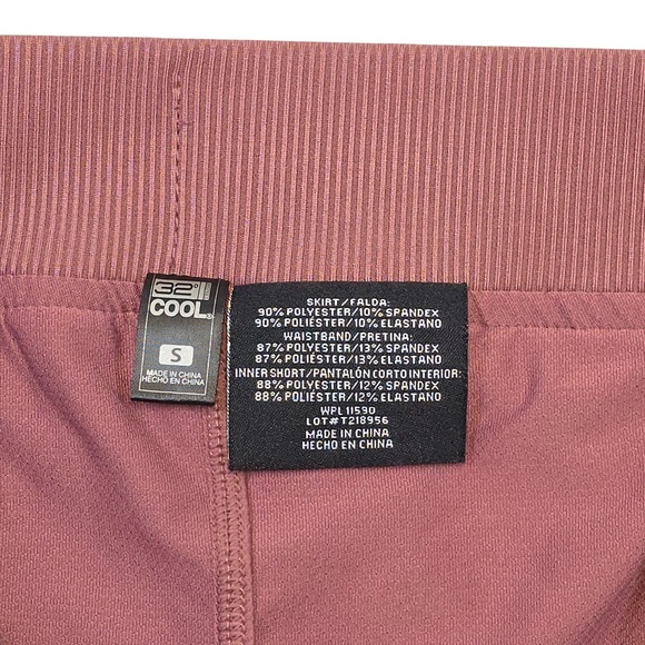32 Degrees Cool Active‎ Skort Women's Small Pink Tennis Running Skirt Y2K - Picture 5 of 6